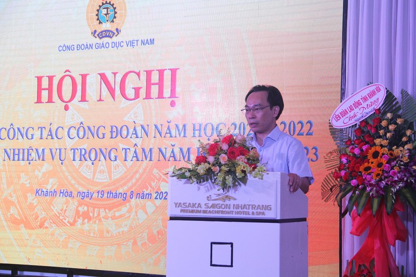 Thứ trưởng Hoàng Minh Sơn phát biểu tại Hội nghị