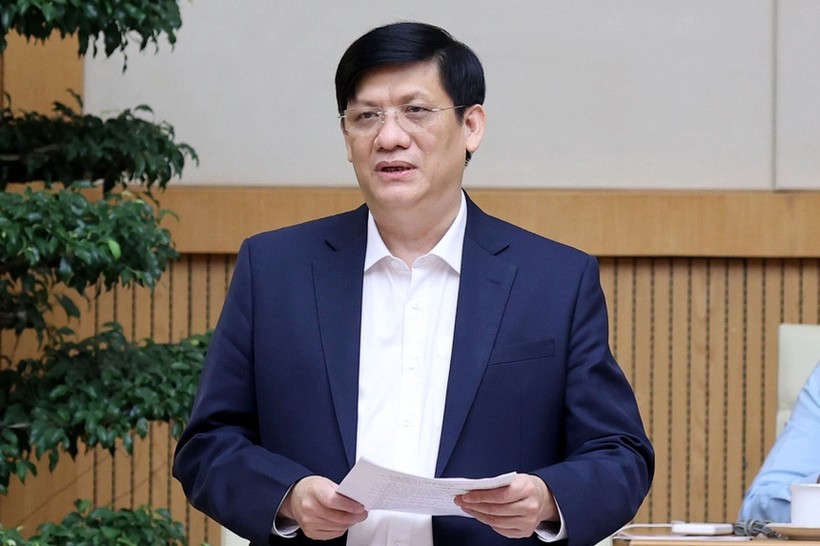 Bộ trưởng Y tế Nguyễn Thanh Long. Ảnh: VGP/Quang Hiếu.