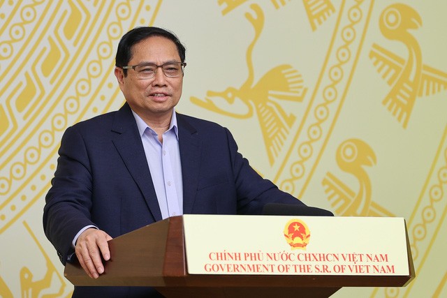 Thủ tướng Phạm Minh Chính. Nguồn: VGP.
