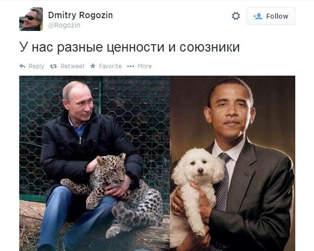 Phó Thủ tướng Nga có ý chê Obama không mạnh mẽ bằng Putin