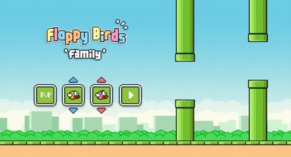 Phiên bản mới của Flappy Bird có tên là Flappy Birds Family.