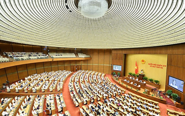 Ngày 14/6, Quốc hội thảo luận dự án Luật Thực hiện dân chủ ở cơ sở và Luật Phòng, chống bạo lực gia đình 