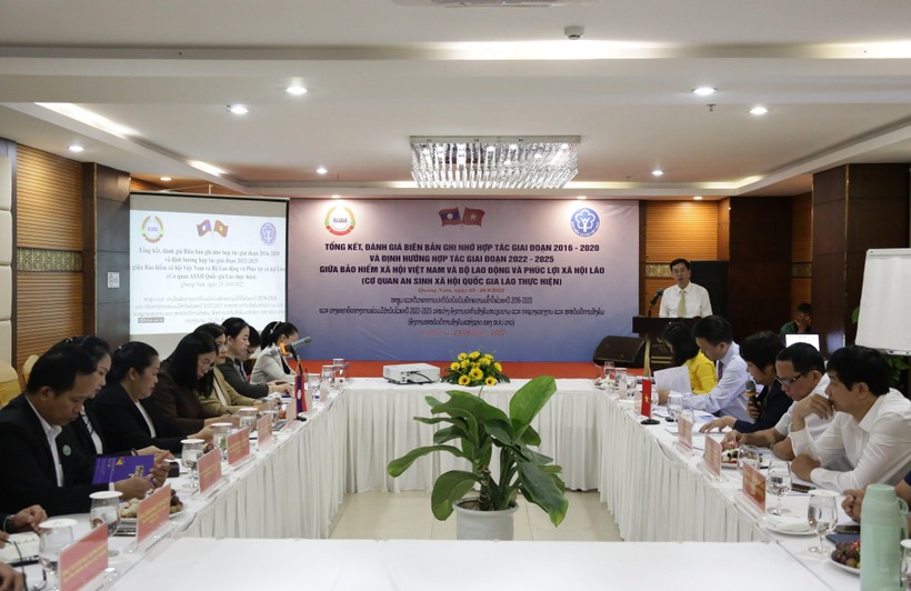 Tăng cường hợp tác giữa BHXH Việt Nam và Cơ quan An sinh xã hội Quốc gia Lào