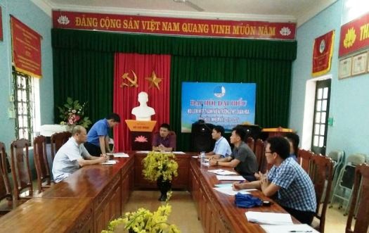 Lãnh đạo, cán bộ coi thi tại Điểm thi THPT Quốc gia 2019 huyện Quan Hóa (Thanh Hóa) họp quán triệt tinh thần cho kỳ thi