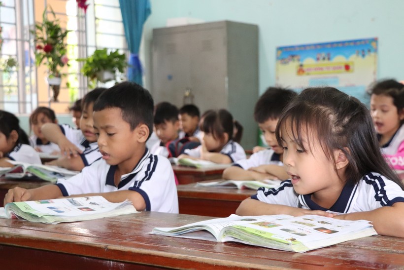 Học sinh tiểu học tại Đồng Nai trong giờ học. Ảnh minh hoạ K.Linh 
