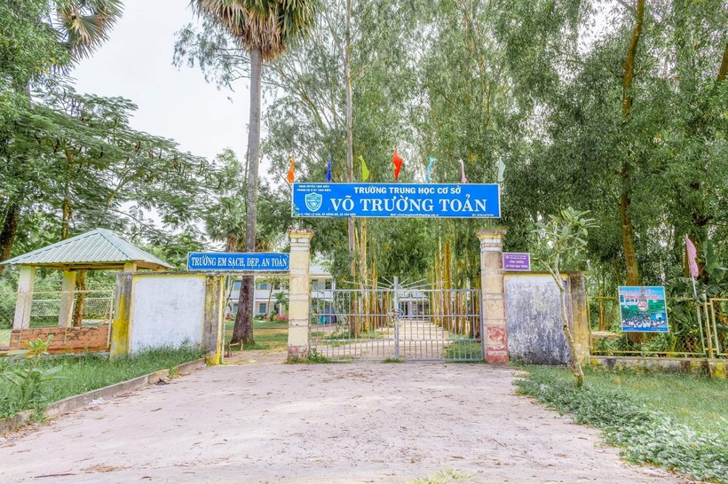Trường THCS Võ Trường Toản, huyện Tịnh Biên, có 2 HS bị đuối nước.