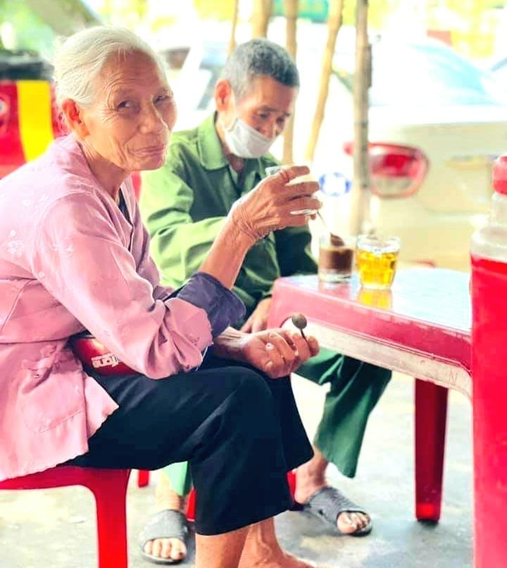 Hạnh phúc bình dị của hai cụ sinh sống ở Kỳ Trinh, Thị xã Kỳ Anh, Hà Tĩnh.