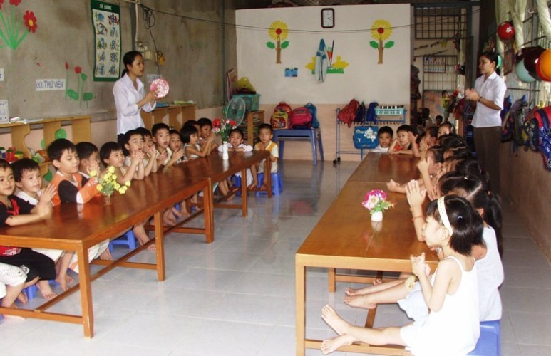 Tiền Giang: Thiếu gần một nghìn giáo viên mầm non
