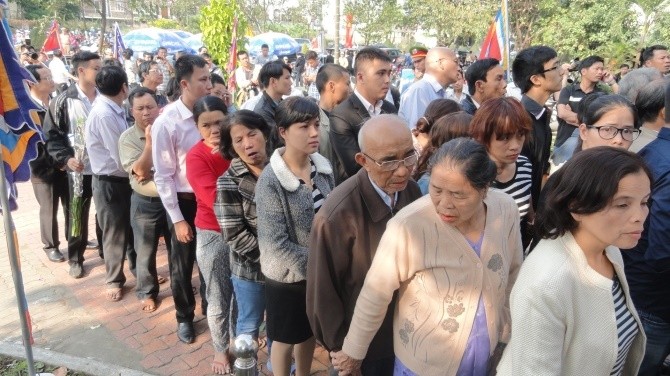 Những hình ảnh xúc động nhất trong tang lễ ông Nguyễn Bá Thanh