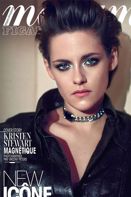 Kristen Stewart đẹp lạnh lùng đầy mê hoặc trên báo Pháp