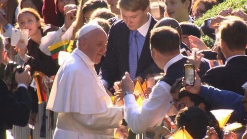 Nhà Trắng chào đón Giáo hoàng Francis
