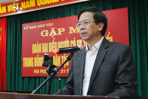 Phó Chủ nhiệm Ủy ban Dân tộc Phan Văn Hùng