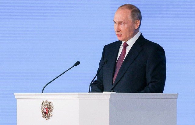 Tổng thống Nga Vladimir Putin (Ảnh: Tass)
