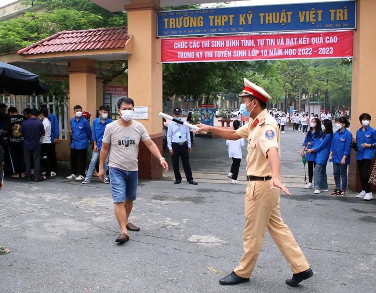 Trường THPT Kỹ thuật Việt Trì lấy điẻm chuẩn ở mức 33,2 điểm. Ảnh: Sở GD&ĐT Phú Thọ