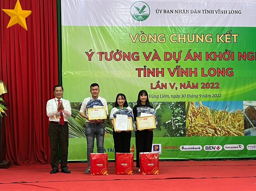Sinh viên Đại học Tân Tạo giành giải Nhất thi Dự án khởi nghiệp tỉnh Vĩnh Long ảnh 2