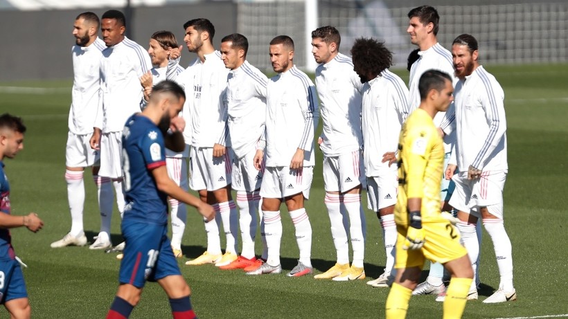 Đội hình chính của Real Madrid đang có cầu thủ nhiễm COVID-19.