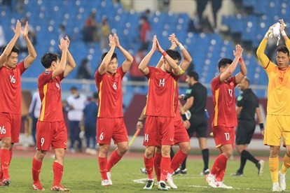 Tuyển Việt Nam chưa có điể.m nào ở Vòng loại World Cup 2022.