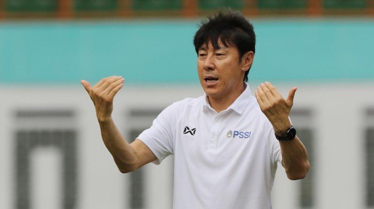 Huấn luyện viên Shin Tae Yong của U23 Indonesia tỏ ra rất tự tin trước cuộc đối đầu U23 Việt Nam.