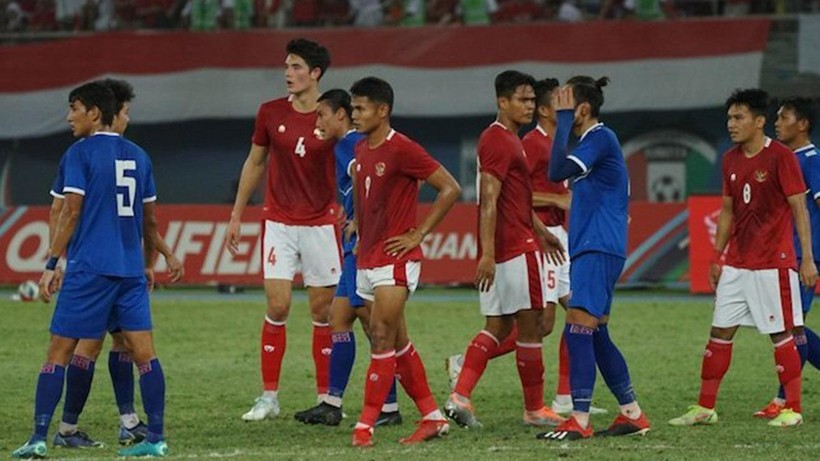 U16 Indonesia mất thủ môn ở trận gặp U16 Việt Nam.