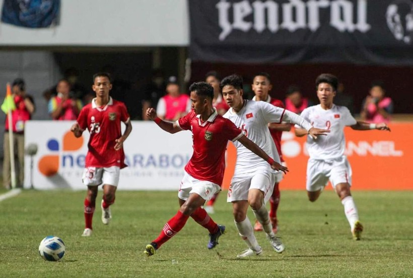 U16 Indonesia sẽ so tài với U16 Việt Nam ở trận chung kết U16 Đông Nam Á 2022.