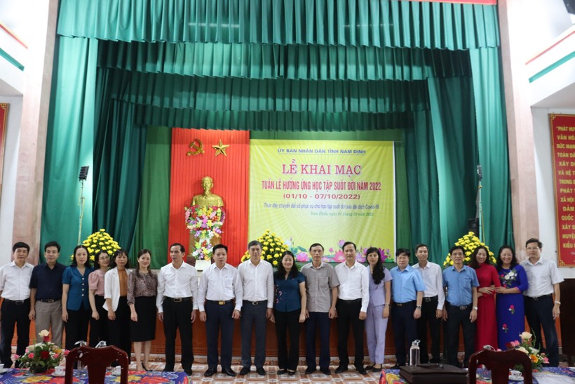 Nam Định khai mạc tuần lễ hưởng ứng học tập suốt đời năm 2022  ảnh 2