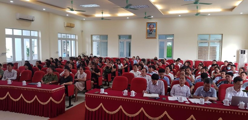 Tập huấn truyền thông tới cán bộ quản lý giáo dục huyện Ba Vì (Hà Nội) ảnh 1