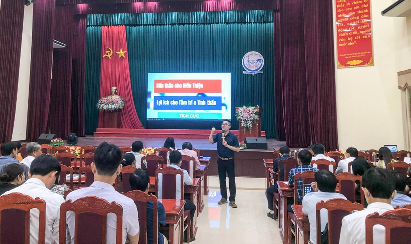 Hơn 550 cán bộ, giáo viên ở Quảng Trị được trang bị kỹ năng truyền thông về giáo dục ảnh 2