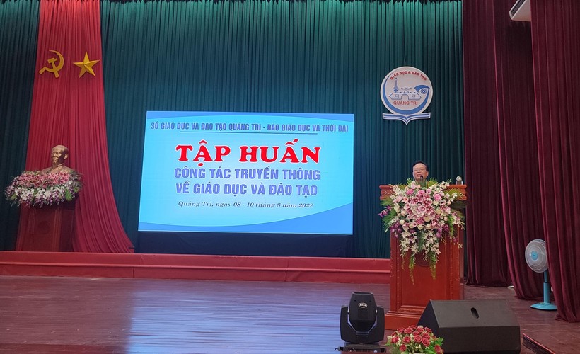 Hơn 550 cán bộ, giáo viên ở Quảng Trị được trang bị kỹ năng truyền thông về giáo dục ảnh 3