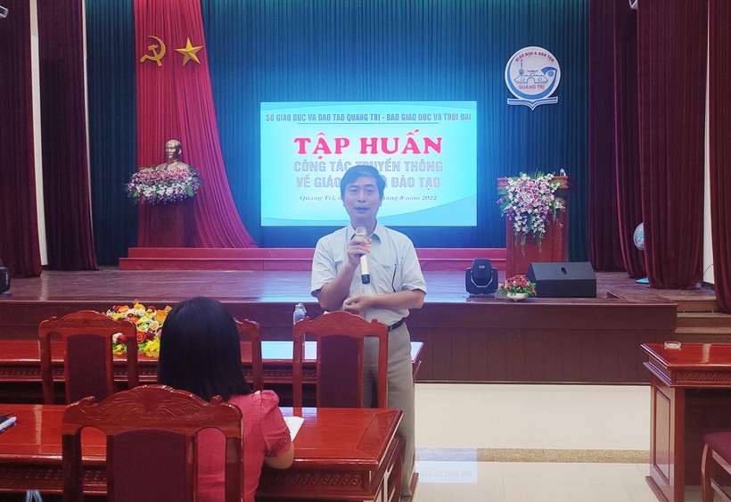 Hơn 550 cán bộ, giáo viên ở Quảng Trị được trang bị kỹ năng truyền thông về giáo dục ảnh 4