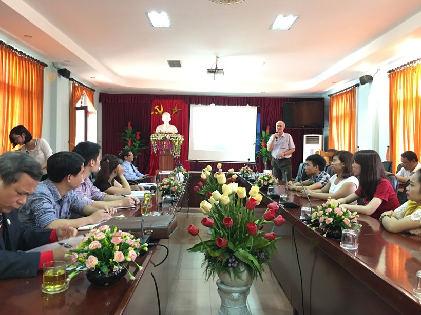 Hội thảo “Ứng dụng phân tích không gian trong quản lý Tài nguyên và Môi trường” được tổ chức tại Đại học Hà Tĩnh.

