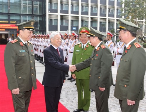 Tổng Bí thư Nguyễn Phú Trọng:  Công an Nhân dân phải là lực lượng  nòng cốt giữ vững an ninh quốc gia