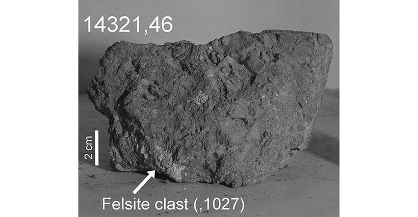 Mảnh đá cổ nhất của Trái đất xuất hiện trên Mặt trăng