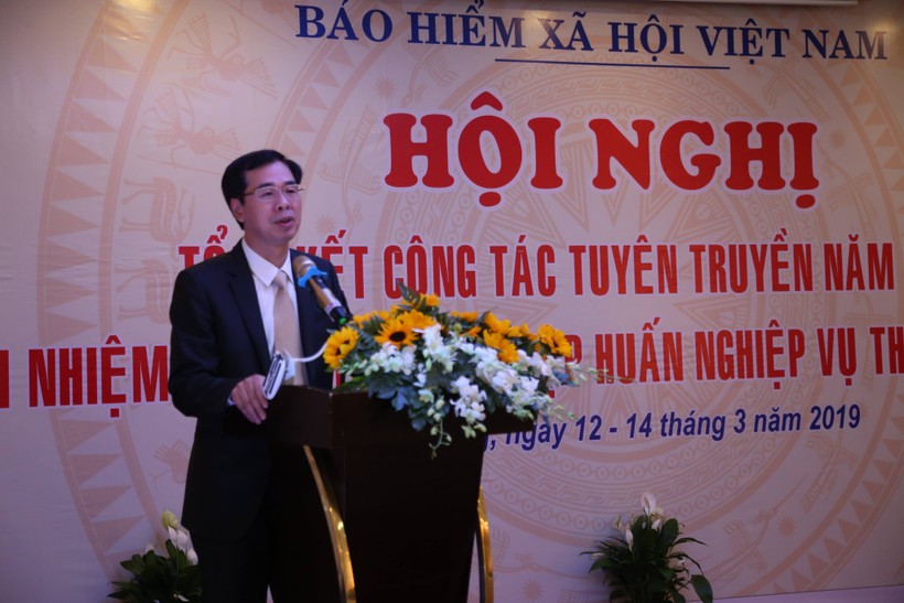  Phó Tổng Giám đốc BHXH Việt Nam Đào Việt Ánh phát biểu chỉ
đạo tại Hội nghị