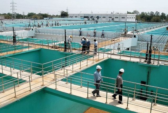 Nhà máy nước mặt sông Đuống, công trình trọng điểm của Hà Nội	Ảnh nguồn Internet