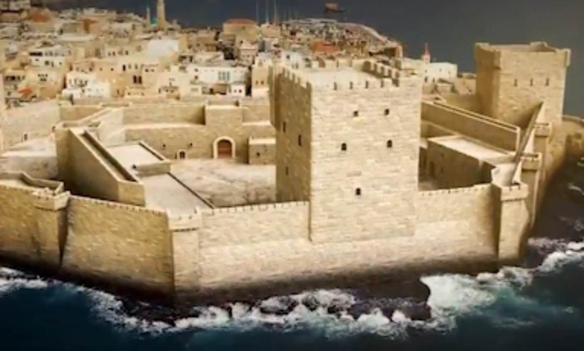 Phục dựng thành phố cổ Acre qua hình ảnh 3D. (Nguồn: Daily Mail).