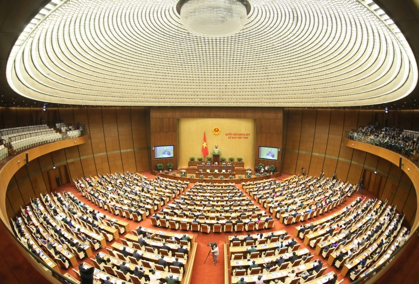Quang cảnh một kỳ họp của Quốc hội. 