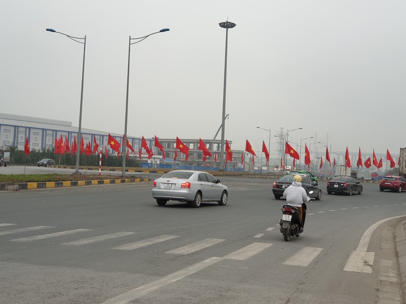 Hải Phòng trang hoàng hơn 2.800 lá cờ Việt Nam - Triều Tiên để chào đón Chủ tịch Kim Jong-un và đoàn cấp cao Triều Tiên ghé thăm