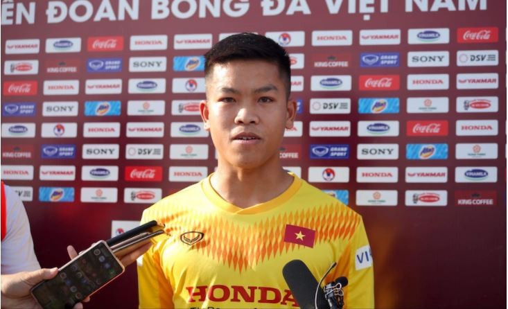 Tiền vệ Nguyễn Hữu Thắng muốn phấn đấu lên tuyển Việt Nam đá cặp với Hùng Dũng.